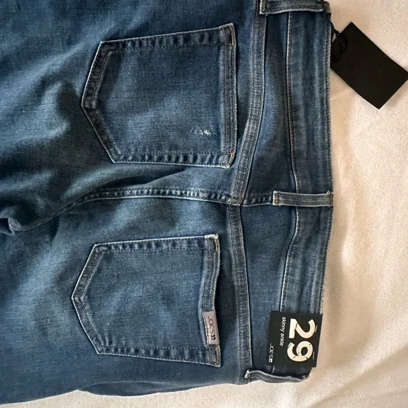 Joe's Jeans Midnight Blue Distressed Skinny Jeans - Picture 3 of 4